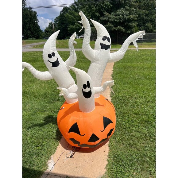 Other - Halloween Inflatable Ghost Decoration With Pumpkin